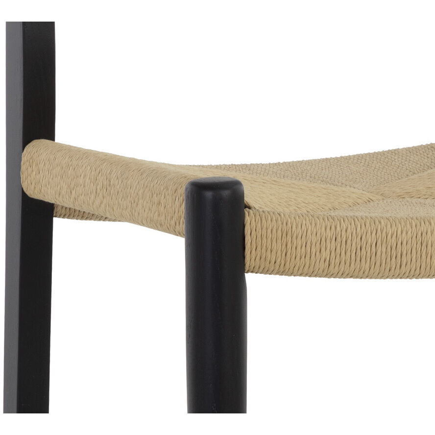 Bondi 39 inch Black Counter Stool